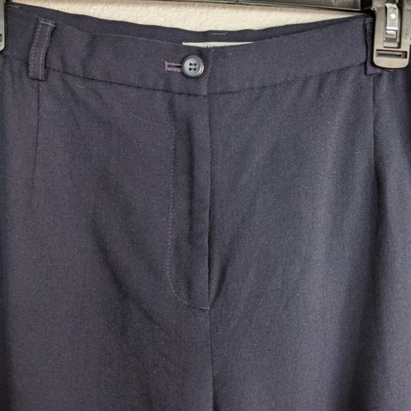 Navy Blue Pendleton Dress Pants - Picture 4 of 7